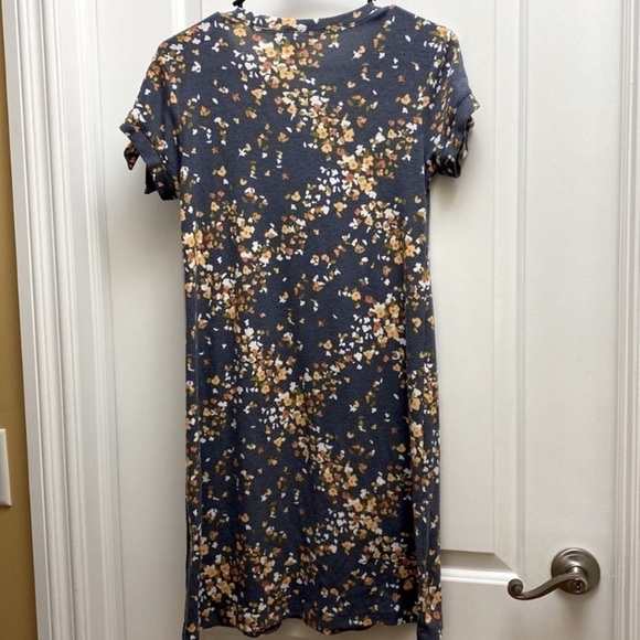 LC Lauren Conrad woman's size xs floral summer dress with tie arms - Picture 8 of 8